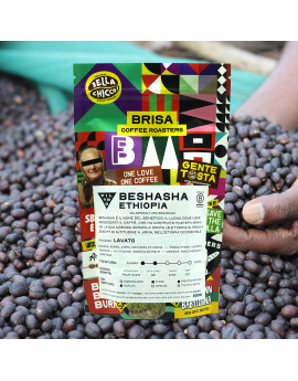 Caffè per FILTRO "BESHASHA" 150gr in grani ETHIOPIA LAVATO