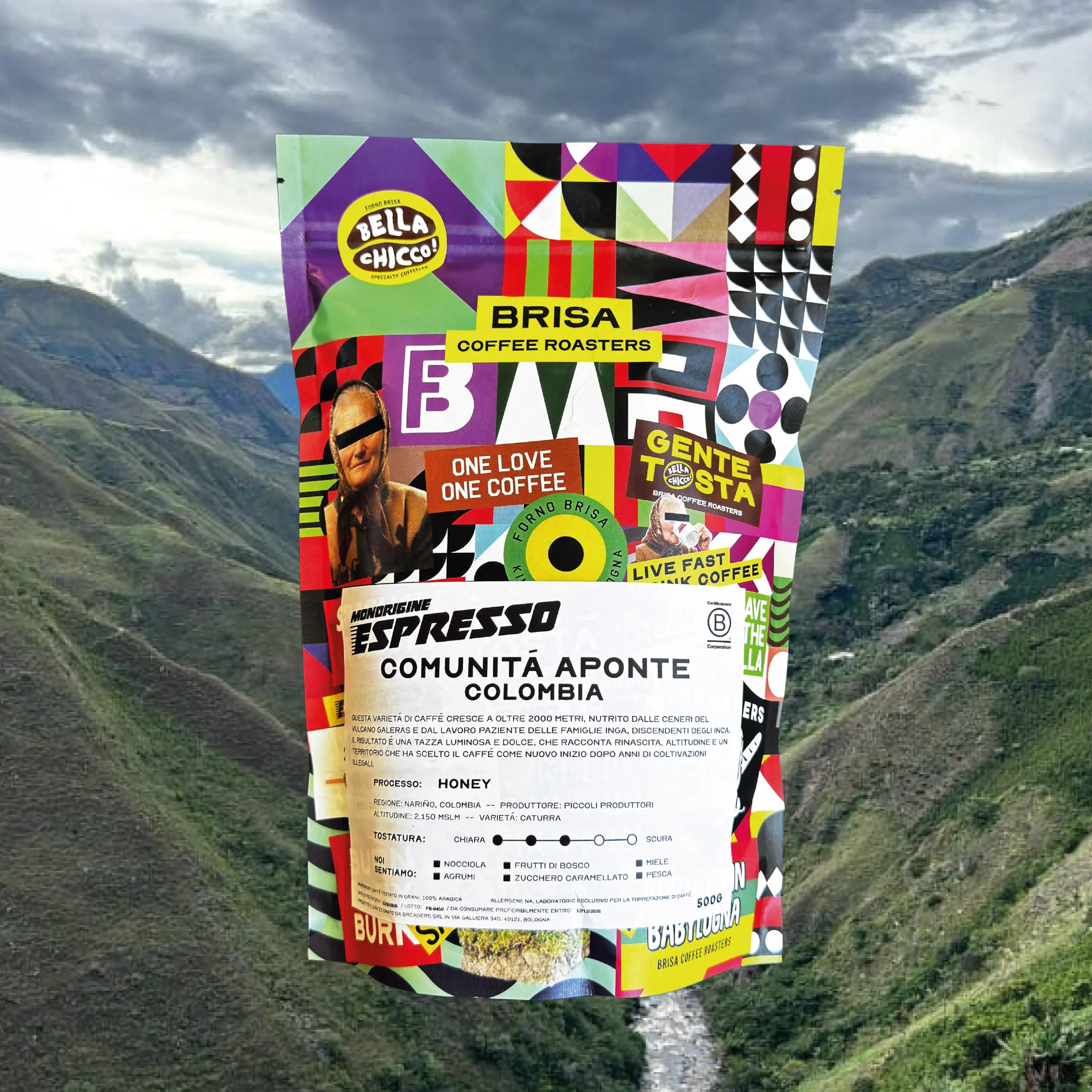 Caffè “Comunità Aponte” Espresso Colombia